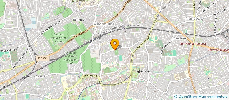 localisation de l'entreprise MONSIEUR THANH ANH TUAN PHAN  TALENCE