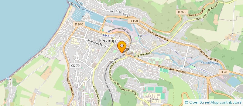 localisation de l'entreprise MONSIEUR THANH-CONG DAO à FECAMP