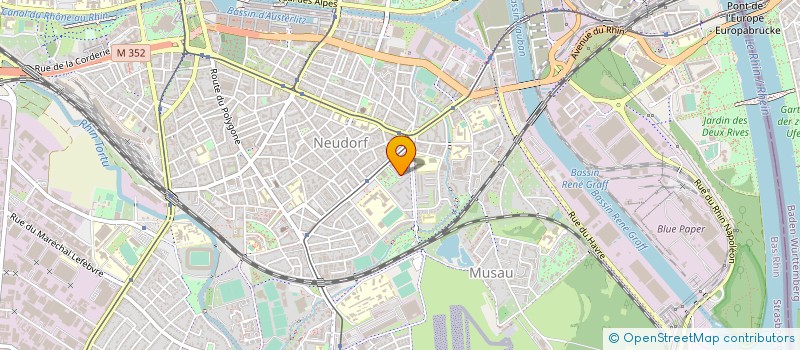 localisation de l'entreprise MONSIEUR THANH DUC TRAN à STRASBOURG