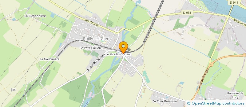 localisation de l'entreprise MONSIEUR THANH EM DOAN à POILLY-LEZ-GIEN