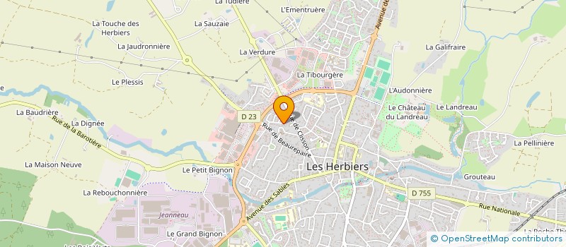 localisation de l'entreprise MONSIEUR THANH HUYNH à LES HERBIERS