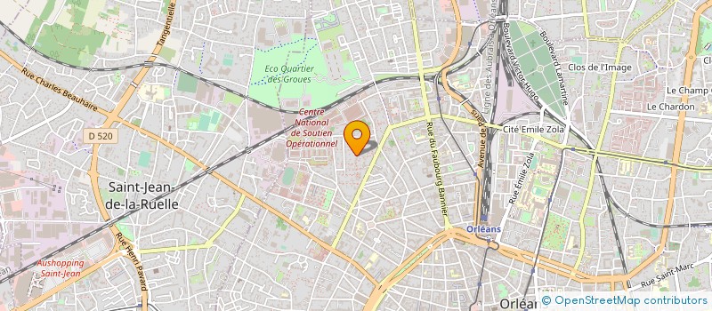 localisation de l'entreprise MONSIEUR THANH LA à ORLEANS