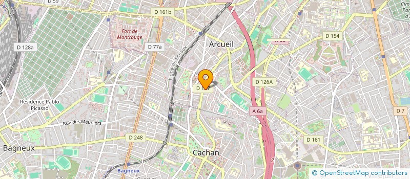 localisation de l'entreprise MONSIEUR THANH N'GUYEN  ARCUEIL