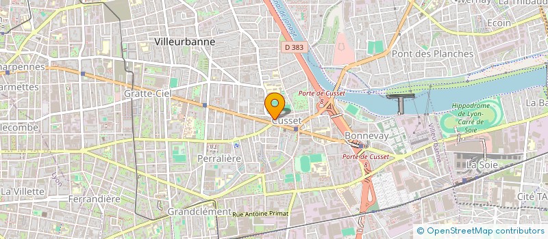 localisation de l'entreprise MONSIEUR THANH NGUYEN  VILLEURBANNE