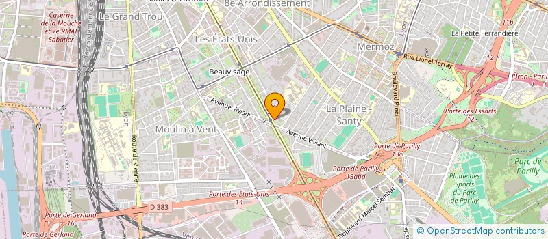 localisation de l'entreprise MONSIEUR THANH-NHON NGUYEN  LYON