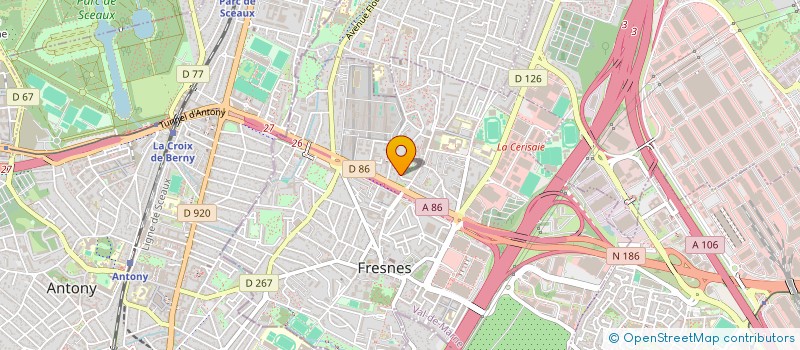 localisation de l'entreprise MONSIEUR THANH PHAM  FRESNES