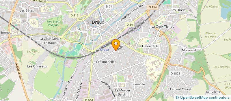 localisation de l'entreprise MONSIEUR THANH PHAN à DREUX