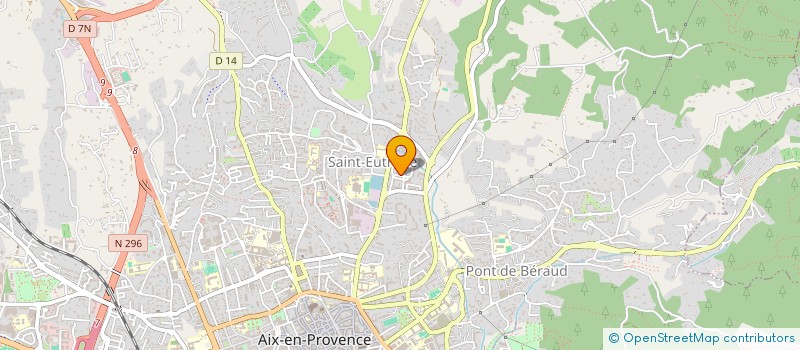 localisation de l'entreprise MONSIEUR THANH TONG VO  AIX-EN-PROVENCE