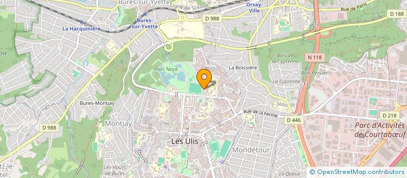 localisation de l'entreprise MONSIEUR THANH TRAN à LES ULIS