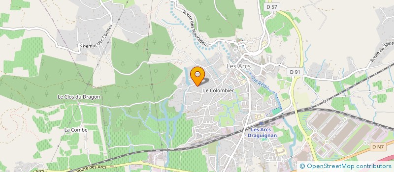 localisation de l'entreprise MONSIEUR THANH TRAN  TARADEAU