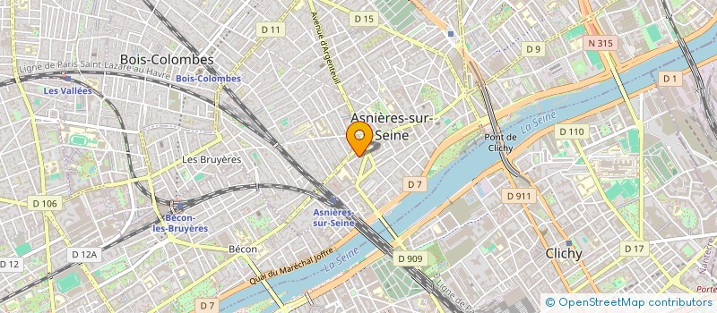localisation de l'entreprise MONSIEUR THANH VU à ASNIERES-SUR-SEINE