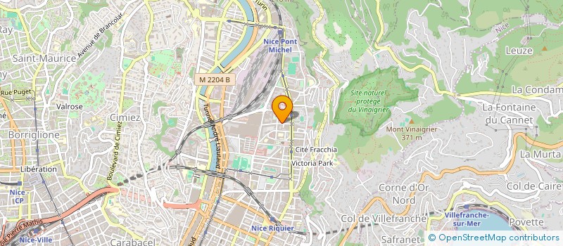 localisation de l'entreprise MONSIEUR THANI SI-DRIS  NICE