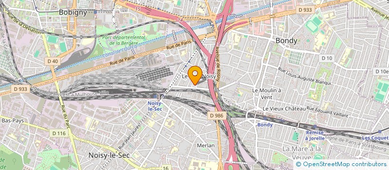 localisation de l'entreprise MONSIEUR THANOJAN LOGENDRAN à NOISY-LE-SEC