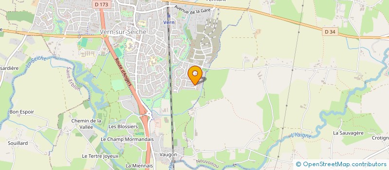 localisation de l'entreprise MONSIEUR THAO LEBLANC-SOEUNG  VERN-SUR-SEICHE