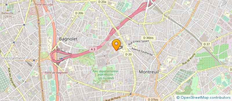 localisation de l'entreprise MONSIEUR THAO YANG à MONTREUIL