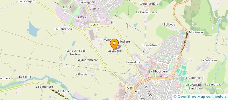 localisation de l'entreprise MONSIEUR THAVATSAY MANIVONG  LES HERBIERS