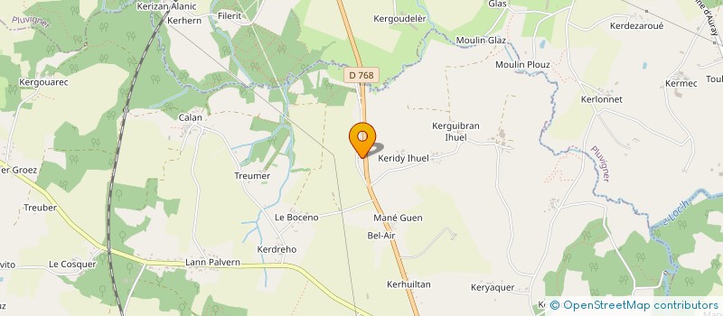 localisation de l'entreprise MONSIEUR THAYSON CLOCHEFER  BRECH