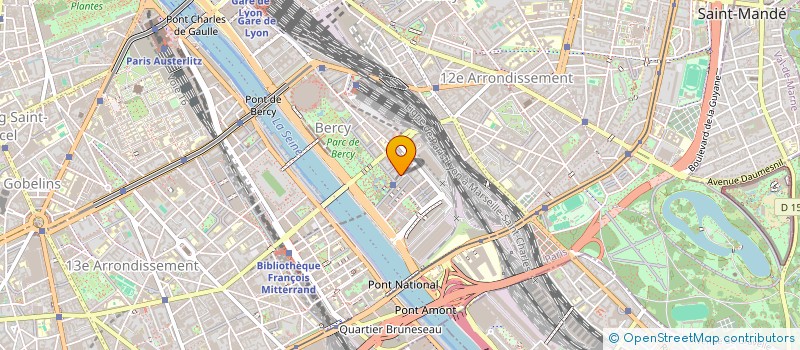 localisation de l'entreprise MONSIEUR THE HUNG NGUYEN  PARIS