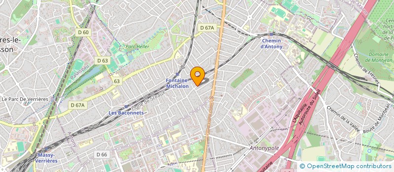 localisation de l'entreprise MONSIEUR THE NGUYEN TRAN à ANTONY