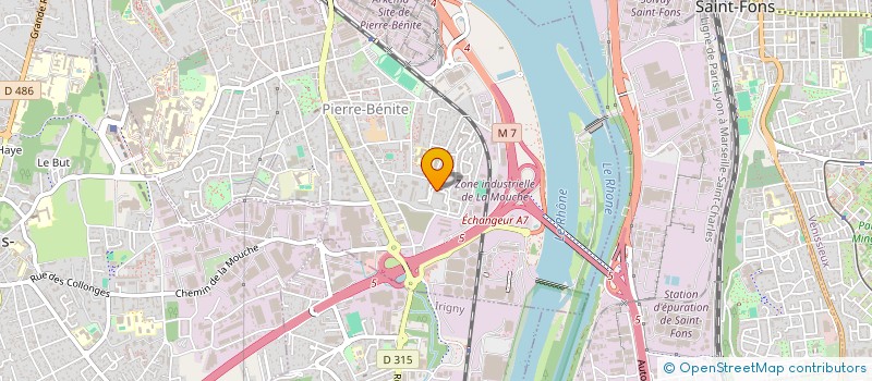 localisation de l'entreprise MONSIEUR THEARITH I  OULLINS-PIERRE-BENITE