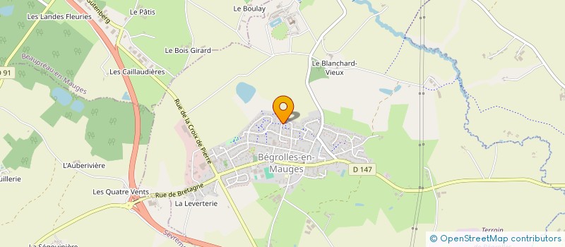 localisation de l'entreprise MONSIEUR THEAU DEMILLAC  BEGROLLES-EN-MAUGES