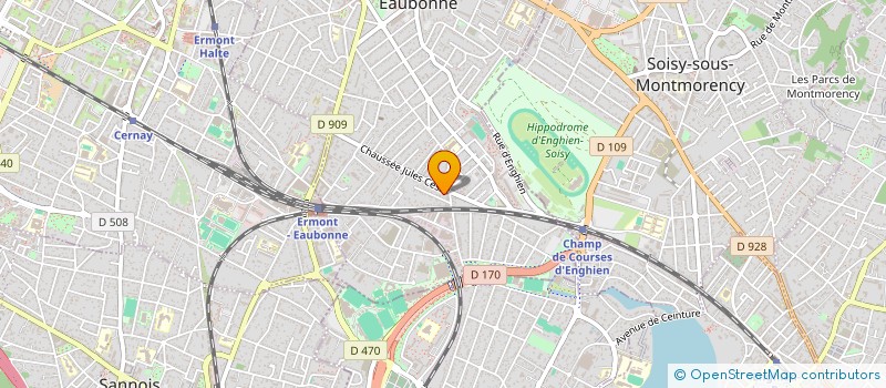 localisation de l'entreprise MONSIEUR THEAU LERMA à EAUBONNE