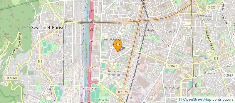 localisation de l'entreprise MONSIEUR THEAU MARMEY  GRENOBLE