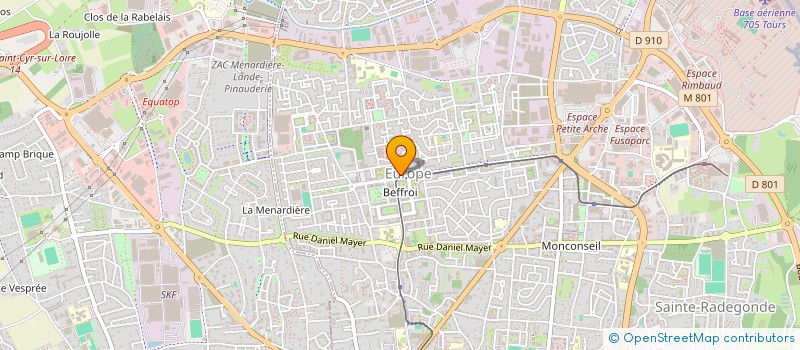 localisation de l'entreprise MONSIEUR THEDDY KPEOU à TOURS