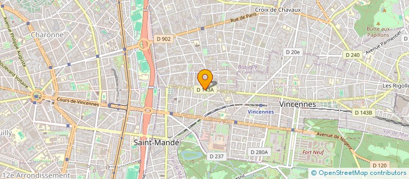 localisation de l'entreprise MONSIEUR THEI DIABY à MONTREUIL