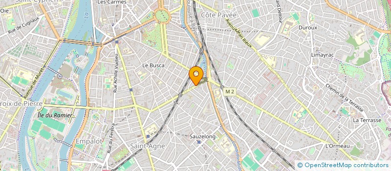 localisation de l'entreprise MONSIEUR THEI DIABY  TOULOUSE