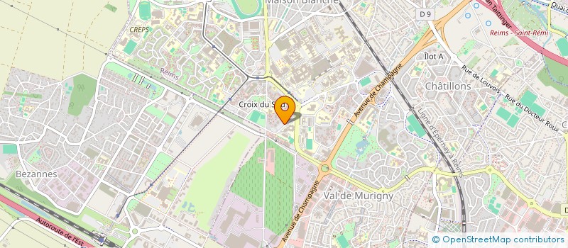 localisation de l'entreprise MONSIEUR THELLOO FRAZIL  REIMS