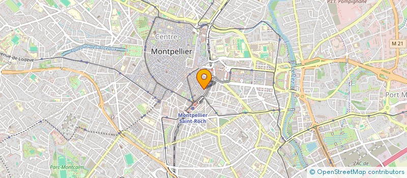 localisation de l'entreprise MONSIEUR THELMA PRALONG  MONTPELLIER