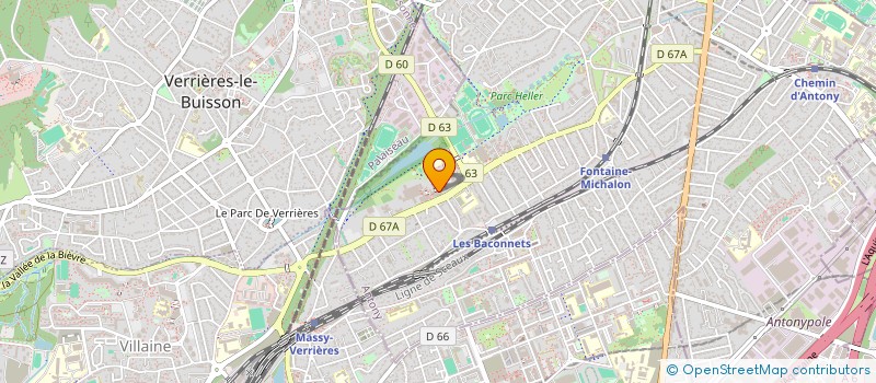 localisation de l'entreprise MONSIEUR THEMER MABROUK à ANTONY