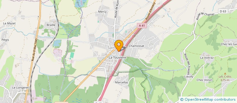 localisation de l'entreprise MONSIEUR THEMIS GODDET  SAINT-FELIX