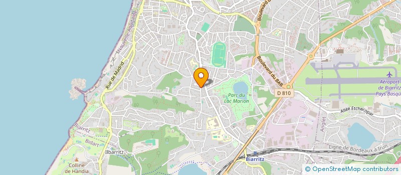 localisation de l'entreprise MONSIEUR THEO ALBERTINI à BIARRITZ
