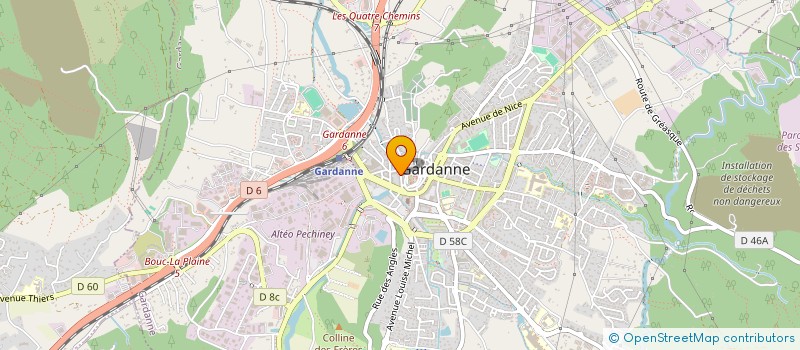 localisation de l'entreprise MONSIEUR THEO ALLAIS à GARDANNE
