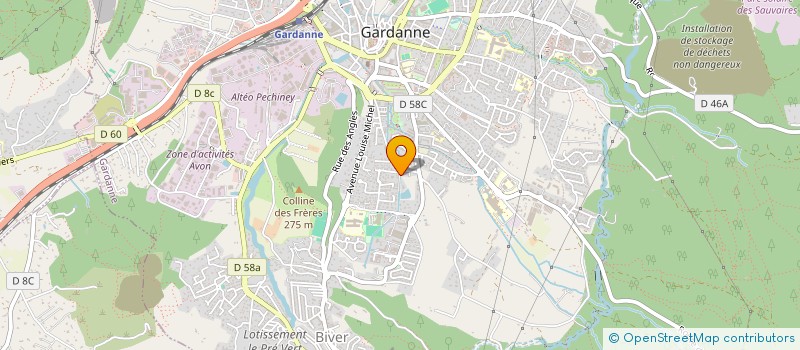 localisation de l'entreprise MONSIEUR THEO ALMANI  GARDANNE