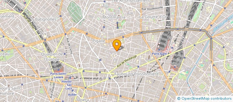 localisation de l'entreprise MONSIEUR THEO ALVES DA COSTA  PARIS