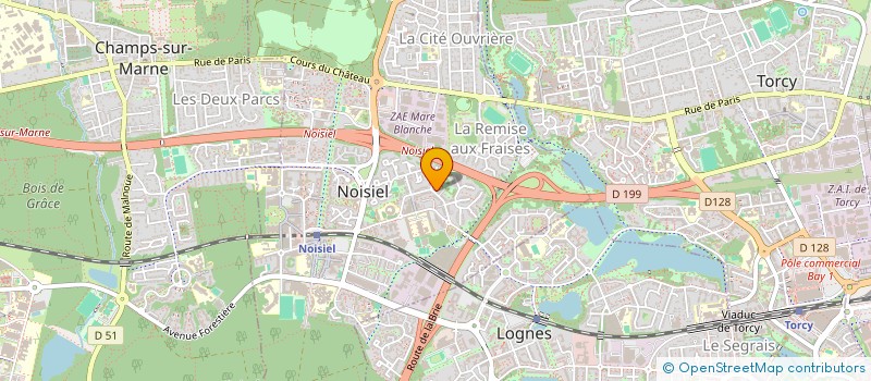 localisation de l'entreprise MONSIEUR THEO AMBRAISSE  NOISIEL