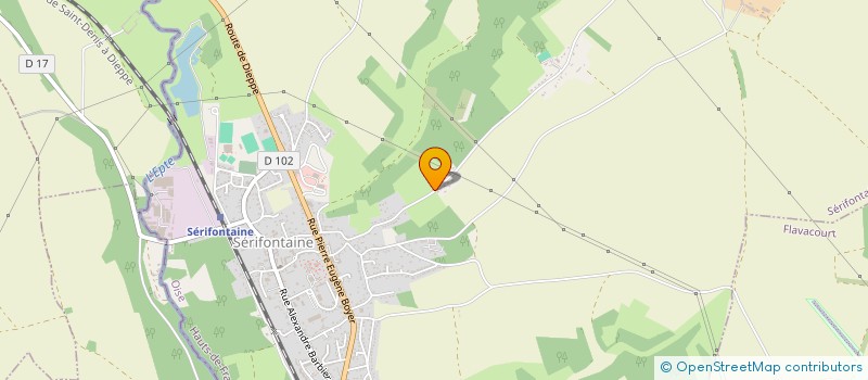 localisation de l'entreprise MONSIEUR THEO ANDREAU  SERIFONTAINE
