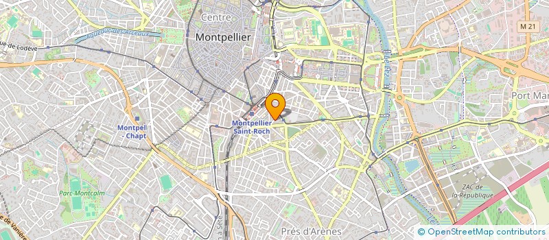 localisation de l'entreprise MONSIEUR THEO ANSONNAUD à MONTPELLIER