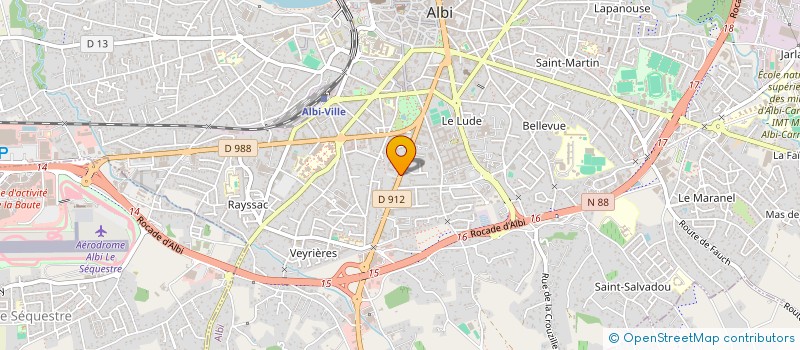 localisation de l'entreprise MONSIEUR THEO APPLINCOURT à ALBI