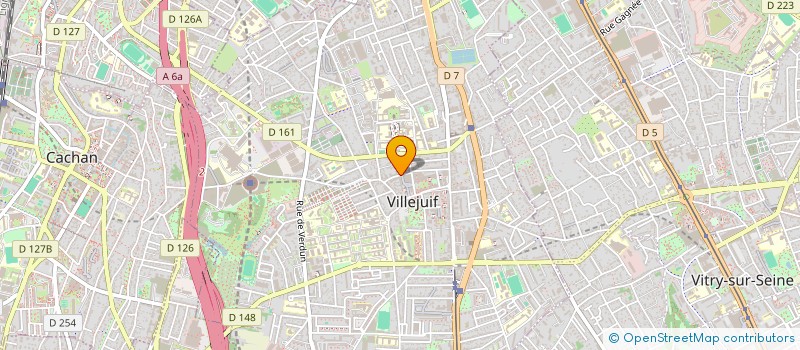 localisation de l'entreprise MONSIEUR THEO ARDON  VILLEJUIF