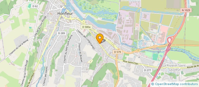 localisation de l'entreprise MONSIEUR THEO AUBERT  HONFLEUR