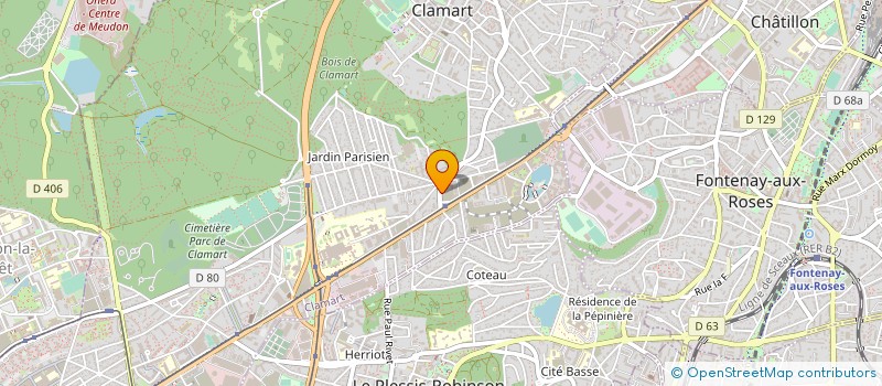 localisation de l'entreprise MONSIEUR THEO AUDIER à CLAMART