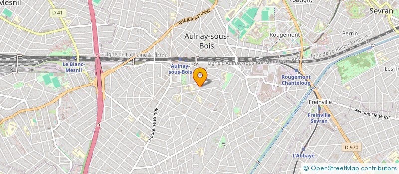 localisation de l'entreprise MONSIEUR THEO AUPRTIT à AULNAY-SOUS-BOIS