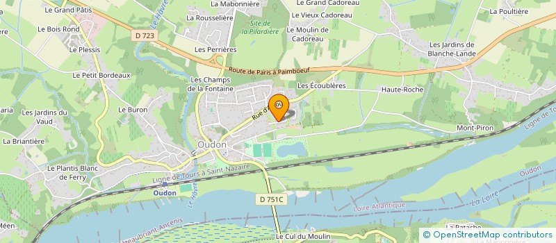 localisation de l'entreprise MONSIEUR THEO AVRIL  OUDON