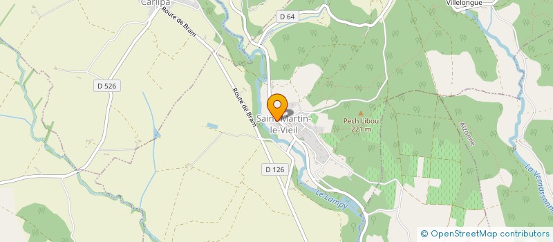 localisation de l'entreprise MONSIEUR THEO BAC  SAINT-MARTIN-LE-VIEIL