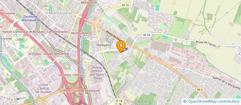 localisation de l'entreprise MONSIEUR THEO BACCO  TOULOUSE