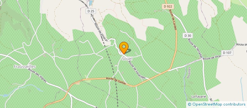 localisation de l'entreprise MONSIEUR THEO BARASC  LE RIOLS